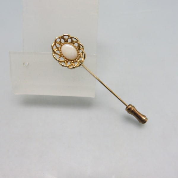 Real Opal Stickpin Brooch, Vintage
