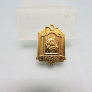 WGA Equestrian Pin, Vintage, Gold Plated, Horse Show Pin*