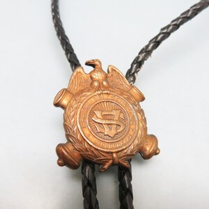 Veterans of US Civil War  Bolo Tie, Vintage  Bolo, Medal Bolo Tie