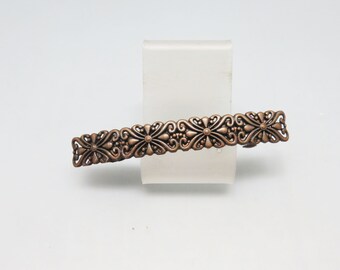 Vintage Copper Feather Shaped Barrette Large Copper Feathers - Etsy main image 4