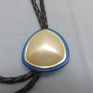 Faux Pearl Bolo Tie,  Handmade, Rockin&#39; JK, Formal  Bolo Tie