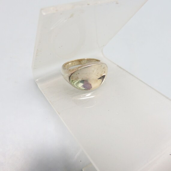 Free Form Modern Design Sterling Silver Ring, Siz… - image 3