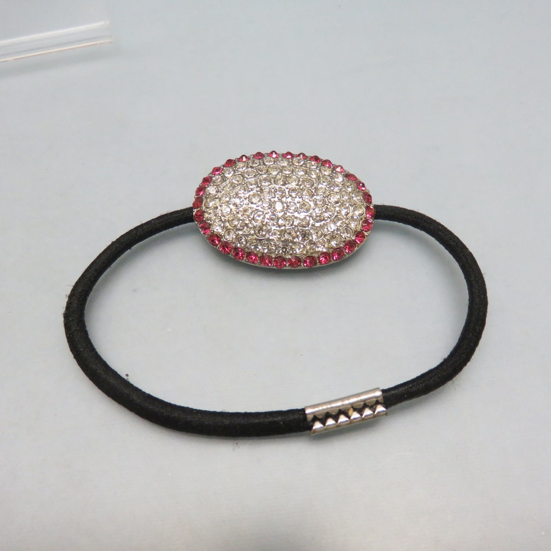 Area Gemstone Chandelier Ponytail Holder