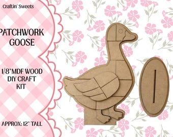Patchwork Goose DIY Craft Kit