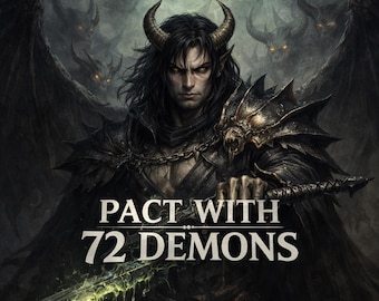 Eternal Shadow Pact Spell - Hidden Power of the 72 Spirits, Demonic Ritual