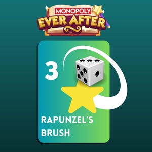 Monopoly Go Sticker Rapunzel's Brush 3 Stars