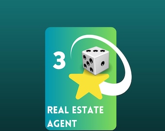 Monopoly Go Sticker Real Estate Agent 3 Stars