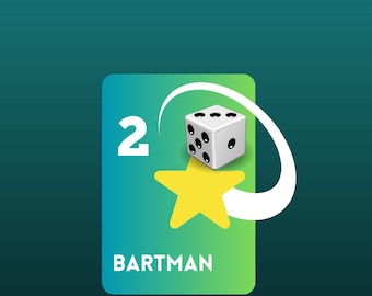 Monopoly Go Sticker Bartman 2 Stars