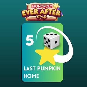 Monopoly Go Sticker Last Pumpkin Home 5 Stars