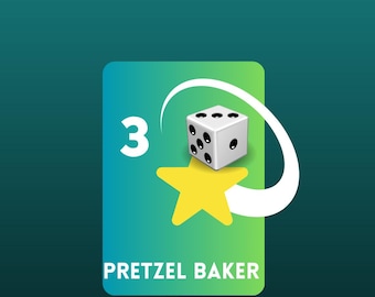 Monopoly Go Sticker Pretzel Baker 3 Stars