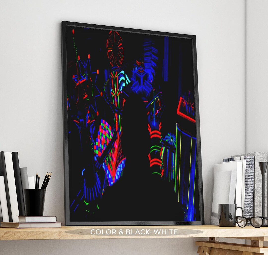 Enter the Void Movie Poster (color-b&w) | Minimalist Cinema Film Wall ...