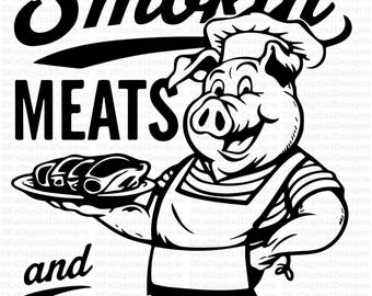 Smokin Meats And Clapping Cheeks PNG File, Funny BBQ Shirt, Adult Humor Digital Download