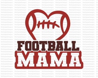 Football Mama PNG File, Game Day Shirt Design, Football Mom Sublimation Digital Download