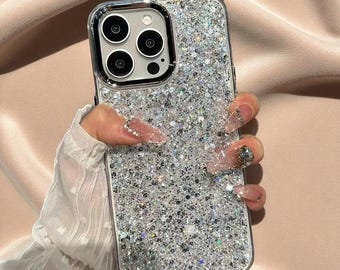 Luxury Glitter Bling iPhone Case | Shockproof Soft Bumper Protective Cover