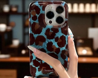 Leopard Print Phone Case for iPhone - Soft Protective Cover