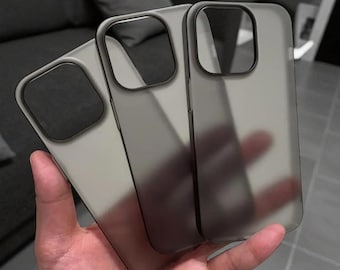 Ultra Thin Matte iPhone Case: Slim Shockproof PC Protective Cover