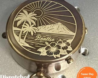 Personalized Memorial Compass, Sympathy Gift, Angel Wings Keepsake