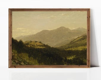 Kensett Bergen Park Colorado | Open Valley and Blue Mountain Ridge | (Digital Download) | b200