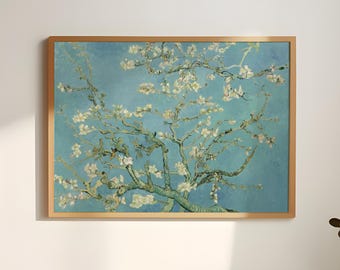ゴッホのアーモンドの花の絵画、ヴィンテージの花のポスター