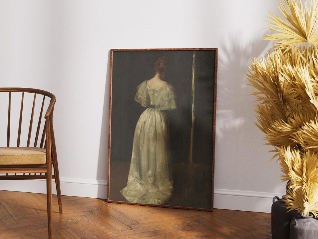Victorian Woman Art Print | Moody Antique Portrait (digital Download ...