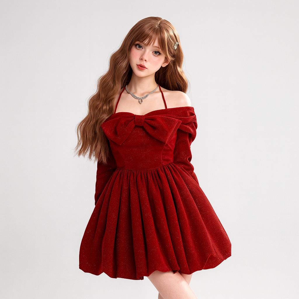 white christmas dresses Burgundy Velvet Mini Dress