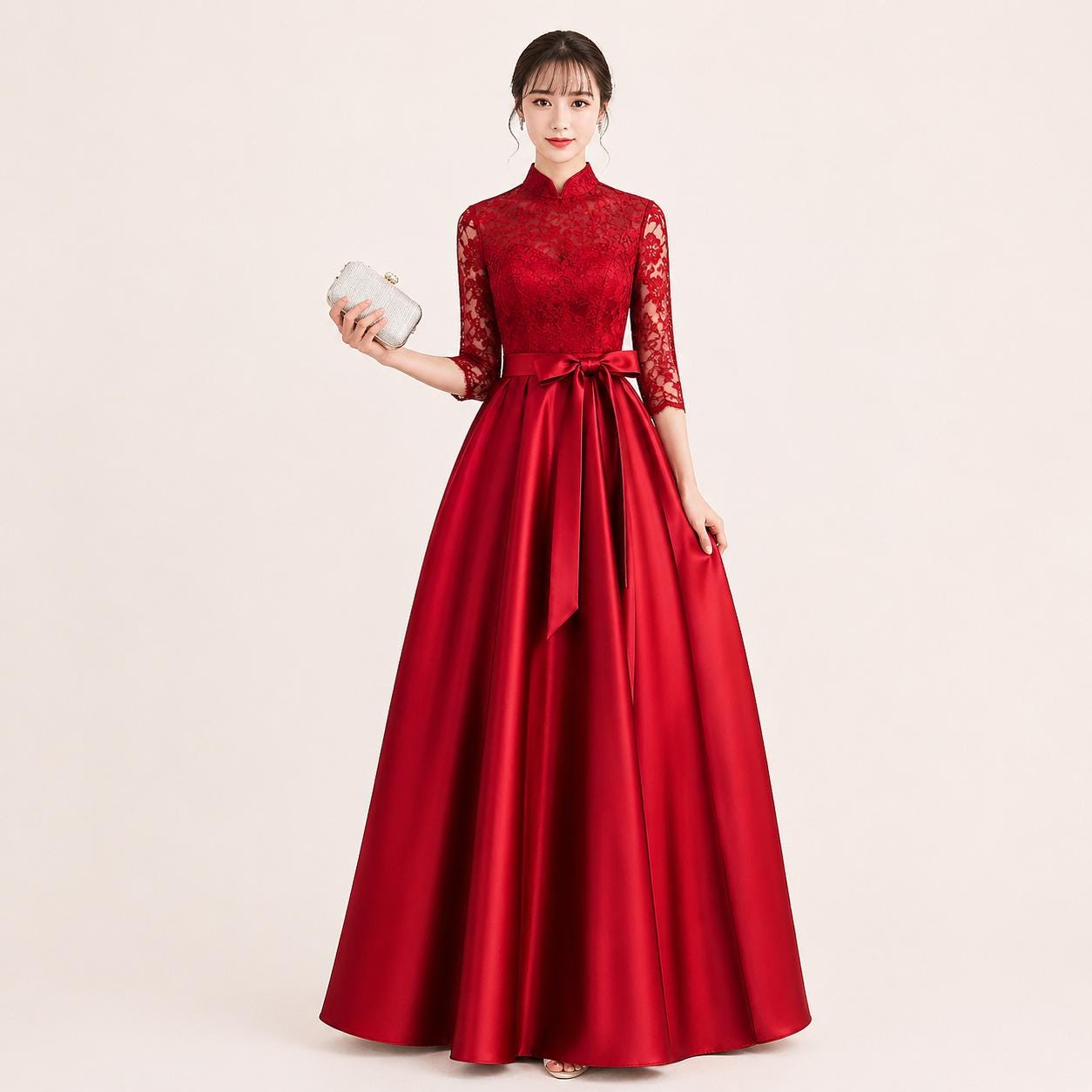 Red Fantasy Ball Gown - Etsy
