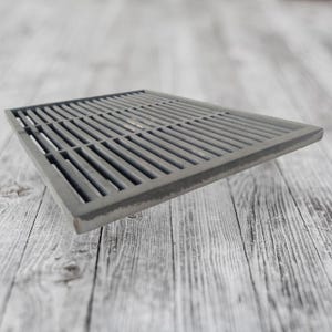 60,0 x 40,0 cm - Griglia in ghisa per raccolta cenere | Ottimizza il tiraggio del camino e Barbecue |Di Facile manutenzione