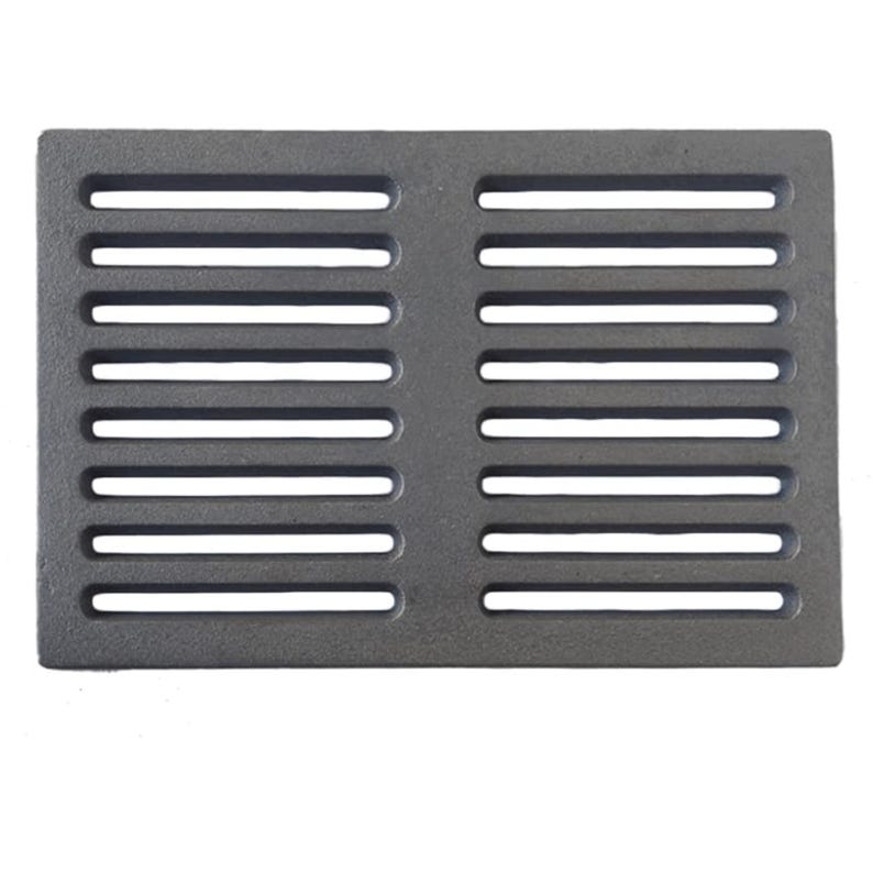 Grille à Cendres Fonte Lunaway 36,2x10 Cm - Pour Cheminée Et Poêle à Bois
