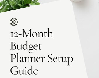 Guida alla configurazione del piano di bilancio annuale / Strumento di monitoraggio delle finanze familiari (download digitale)