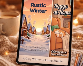 Collezione invernale accogliente – Pacchetto di colori Cottagecore e Hygge