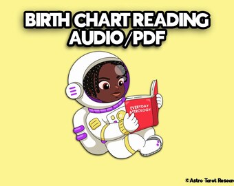 出生図リーディング | ヴェーダ式・西洋式オーディオまたはPDF | 非常に詳細な占星術リーディング