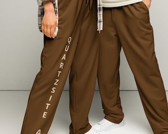 Joggers Wide-leg customizable Quartzsite Az pants snowbird relax fit with pockets unisex