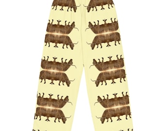 Livestock All-over print unisex wide-leg pants, 045