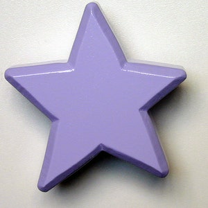 Hand-painted Wooden Star Drawer Pulls *** 9 COLORS AVAILABLE ***