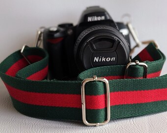 camera strap gucci