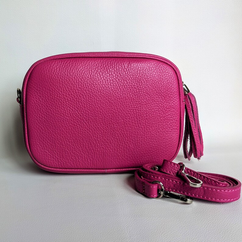 The LULU Camera Styled Crossbody Bag Purse. 100 Leather. Etsy