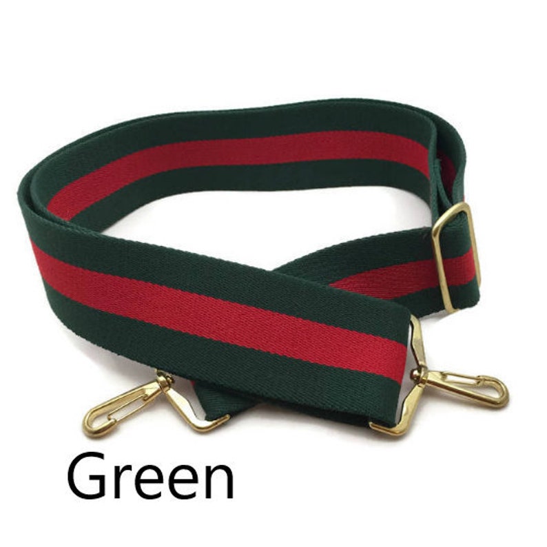 gucci purse with green and red strap