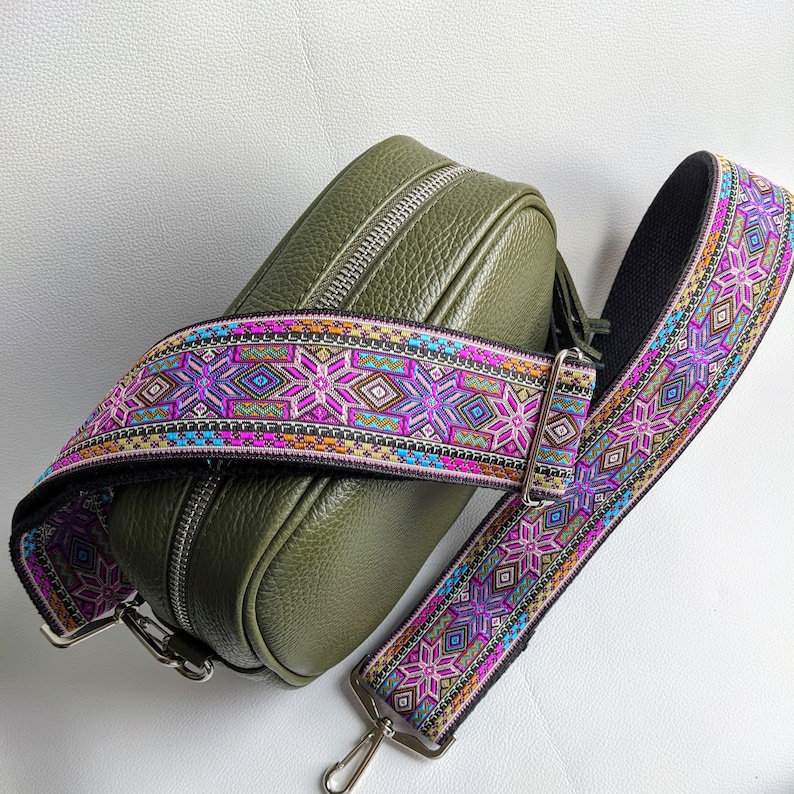 2 Guitar Style Bag Purse Strap Handmade Adjustable Etsy