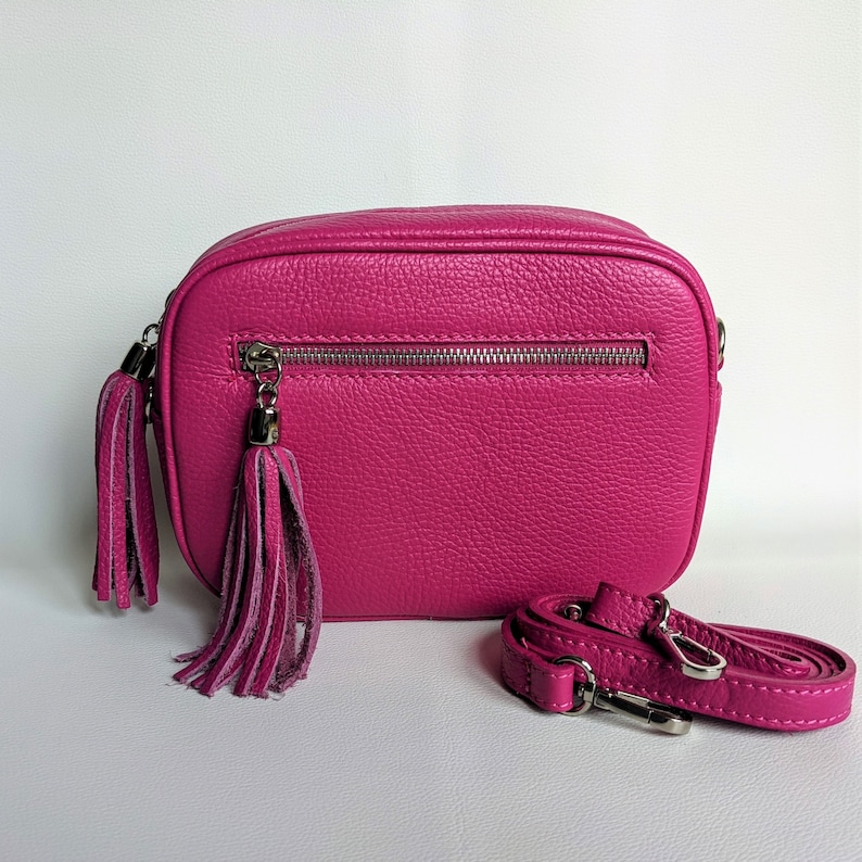 The LULU Camera Styled Crossbody Bag Purse. 100 Leather. Etsy