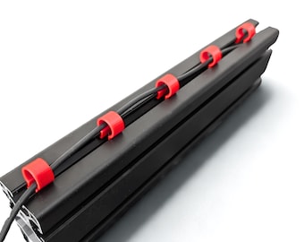 Cable Clips For Sim Racing Cockpits and Aluminum Profile Rigs