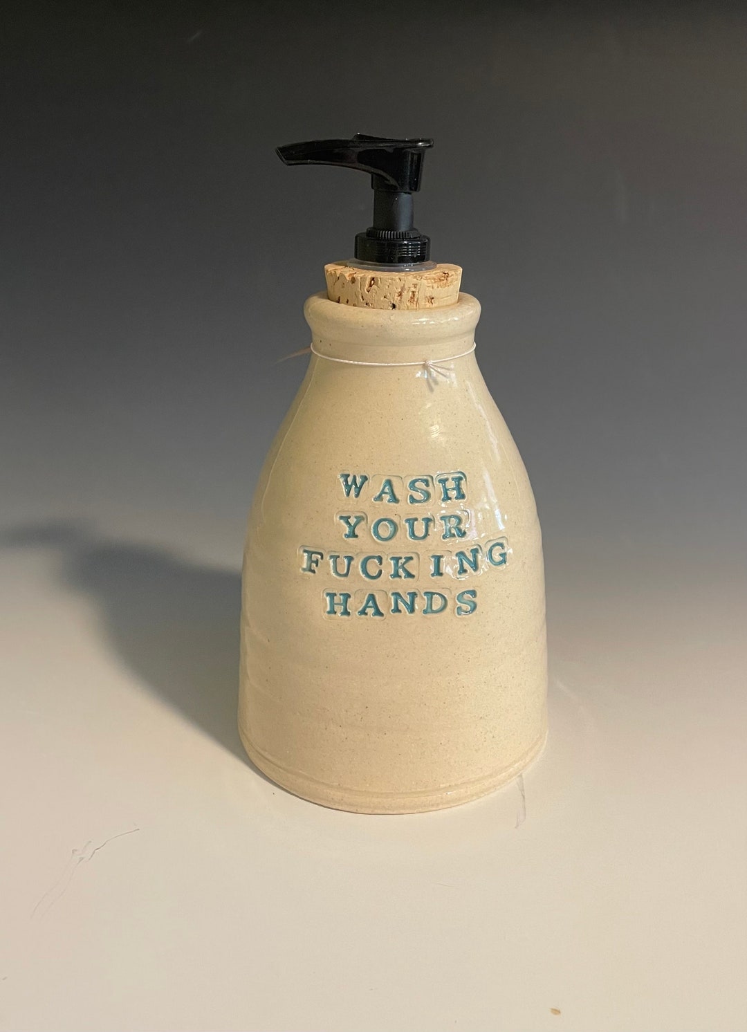 Wash Your Fucking Hands Soap Dispenser