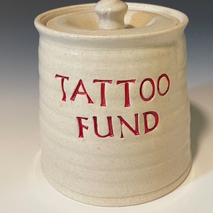 Tattoo Fund Jar