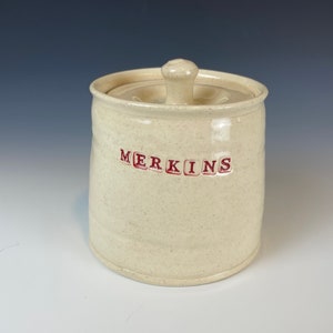5&quot; Merkins Jar. need a place for your pubic wigs? this jar will keep them stored safely.