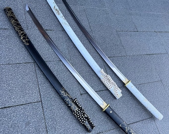 Life-Size Highly Detailed Replica from Ghost of Yōtei katana,Midnight Gilding,Dawn Gilding