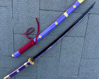 One Piece Zoro Yama Enma Katana,Handmade Anime Sword