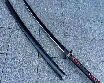 Demon Anime Cosplay Slayer Katana,Kamado Tanjiro Sword,Kimetsu No Yaiba Sword,Nichirin Sword