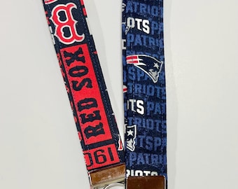Boston Red Sox New England Patriots Tyg Bomullsnyckelring