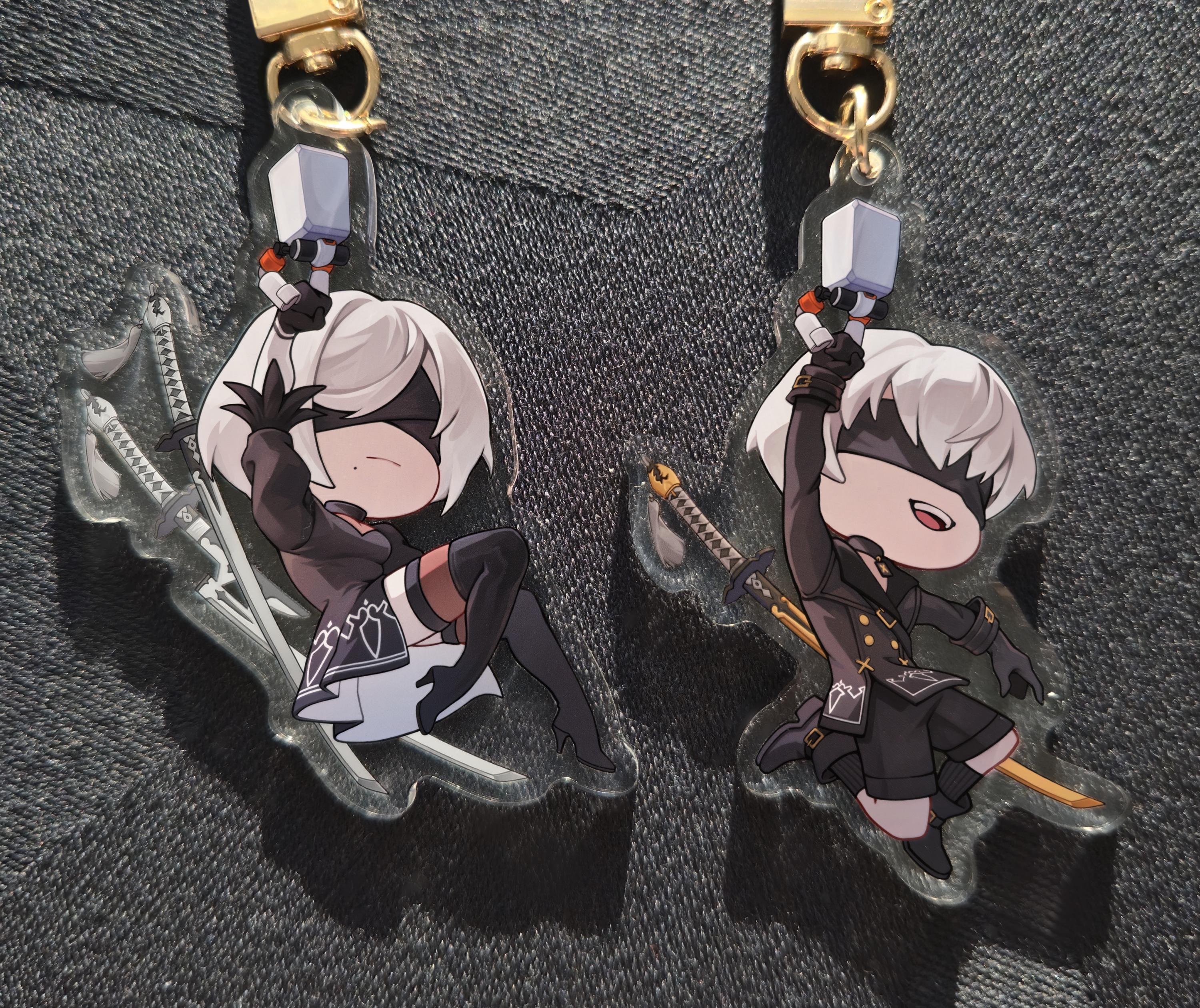 Nier Automata Keychain - Etsy