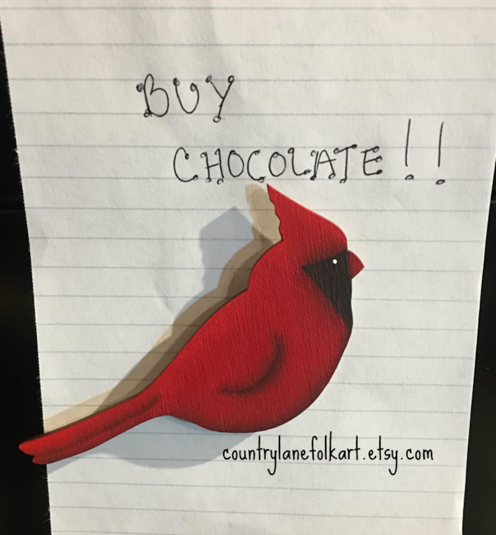 Cardinal Refrigerator Cardinal Decor Cardinal Etsy