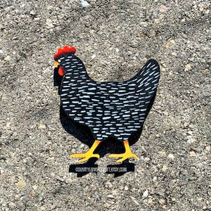 Plymouth barred rock chicken magnet birthday gifts for image 4
